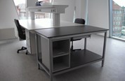 arbejdspladser i laboratoriet